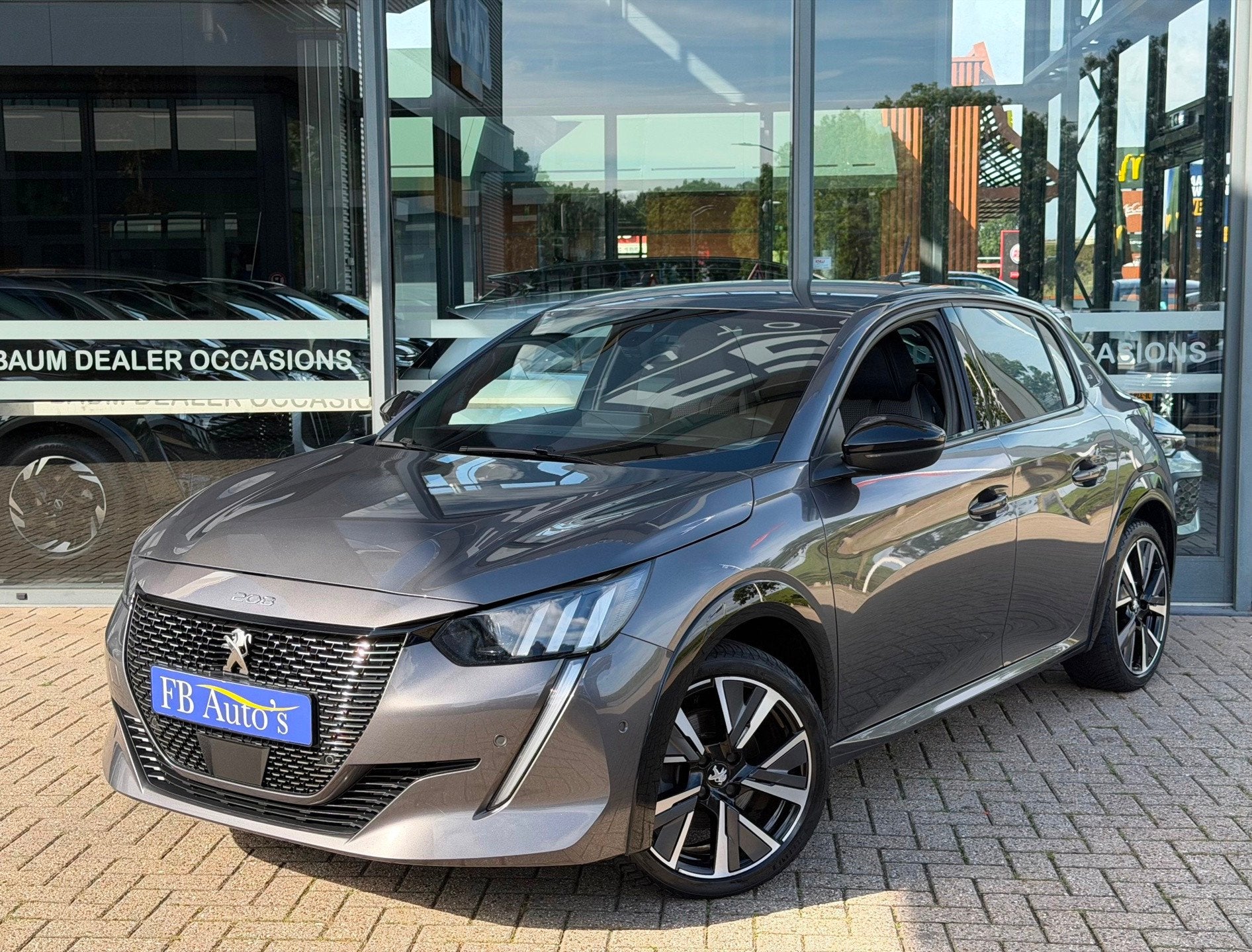 Peugeot 208 1.2 PureTech GT Airco Lmv Cruise Navi Camera, Auto's, Gebruikt, Zwart, 1199 cc, 1133 kg