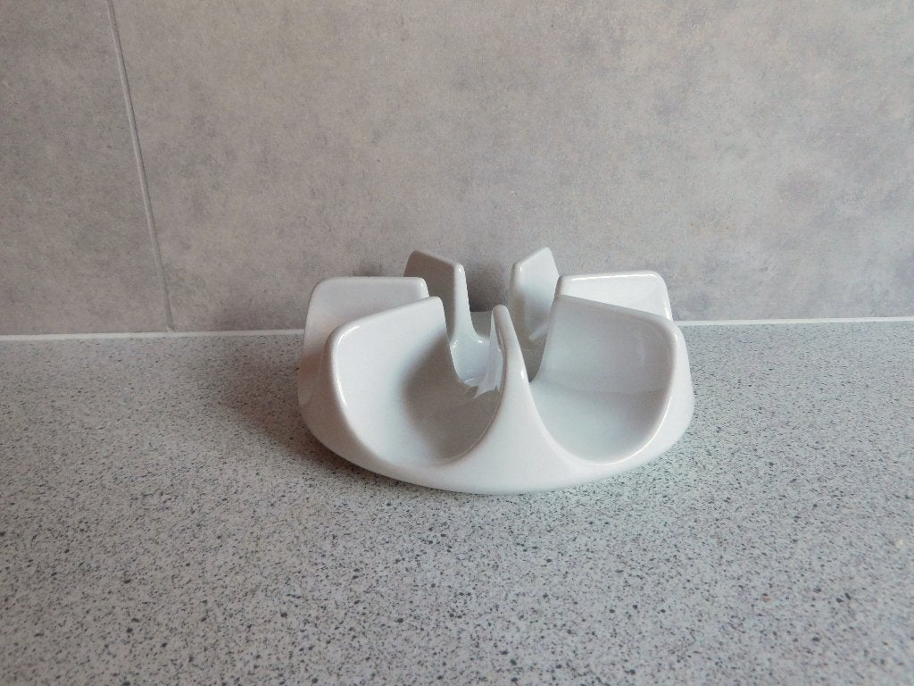 Rechaud Theelichtje 15 cm. Cucina Wit Arzberg Germany, Overige typen, Ophalen of Verzenden, Zo goed als nieuw, Overige stijlen
