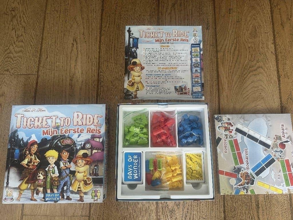 Ticket tot Ride - Mijn eerste reis, Hobby en Vrije tijd, Gezelschapsspellen | Bordspellen, Ophalen, Zo goed als nieuw, Days of Wonder