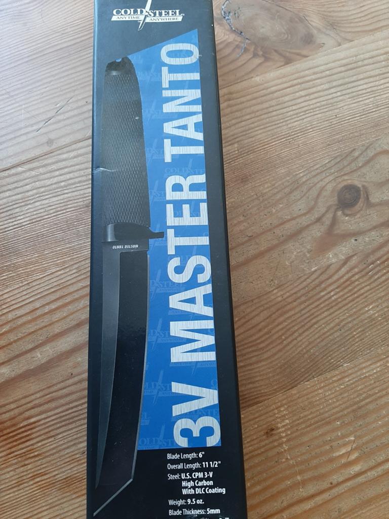 Master Tanto 3V Cold Steel, Verzamelen, Militaria | Algemeen, Mes of Dolk, Overige gebieden, Ophalen of Verzenden