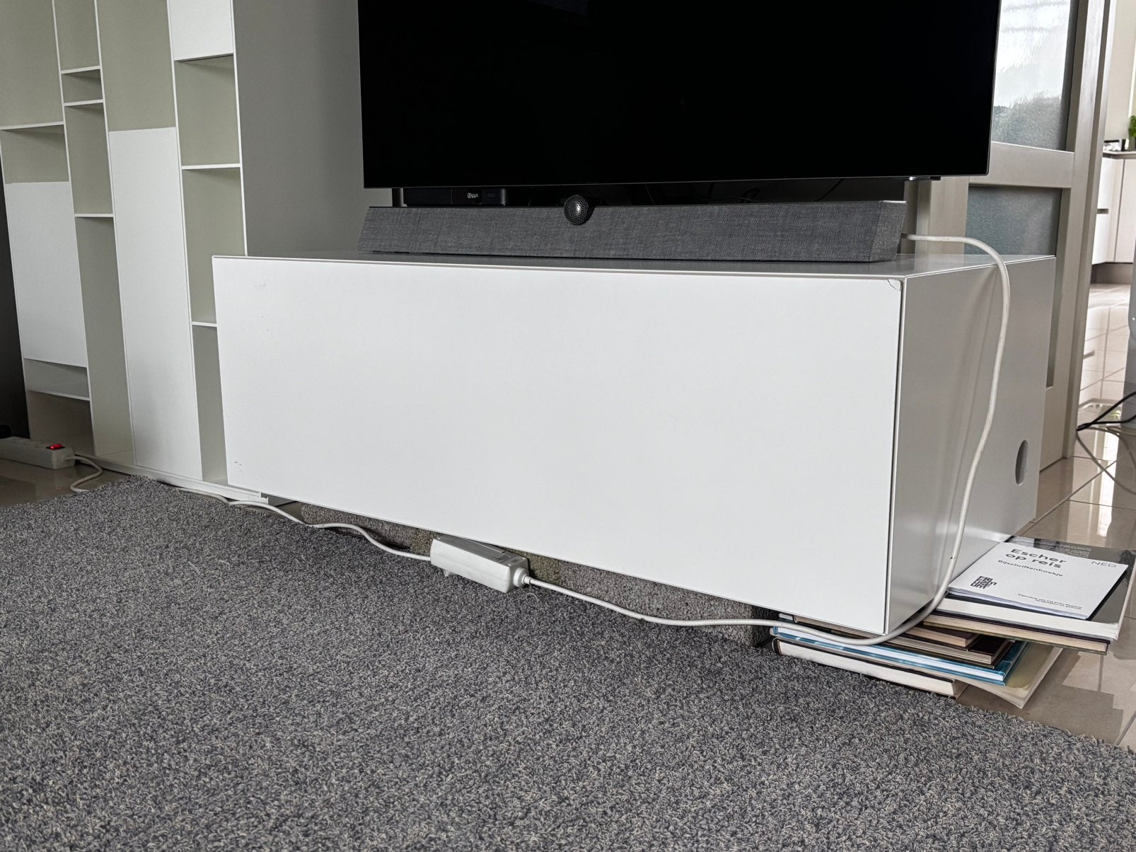 Pastoe Vision kast - Wit, modulair design 108/54/36, Ophalen, Gebruikt, 100 tot 150 cm, Modern universeel