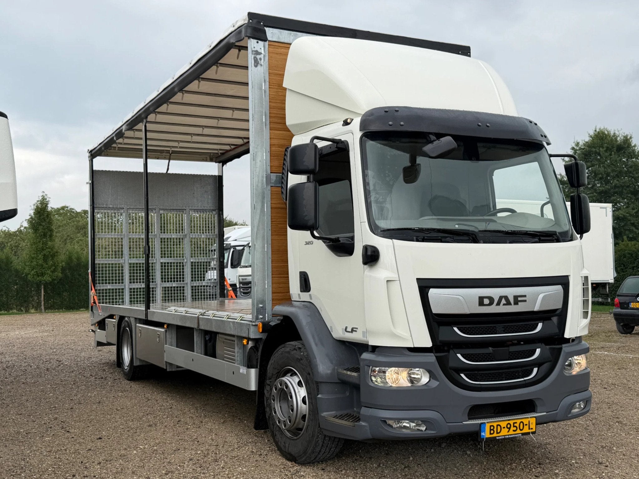DAF CF 320 LF320.19 EURO6. OPRIJWAGEN MET SCHUIFZEILHUIF!, Achterwielaandrijving, Gebruikt, Euro 6, 6700 cc