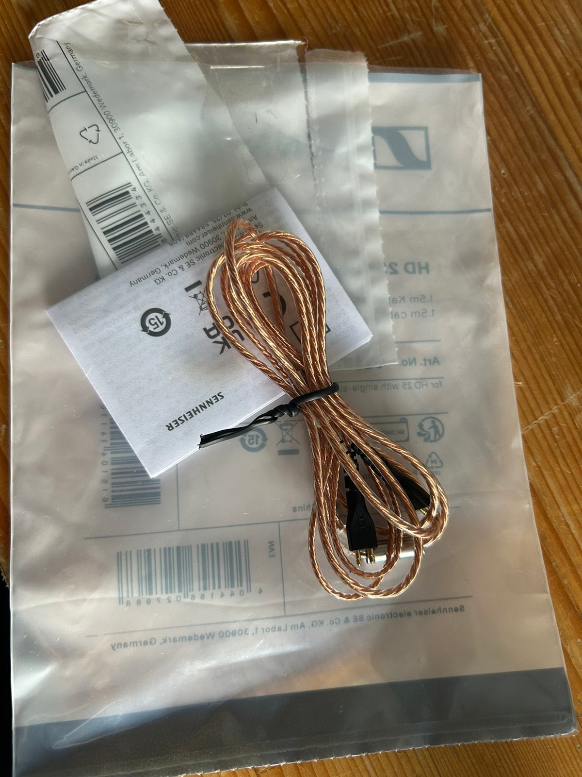 Sennheiser HD25 koptelefoon kabel, Ophalen of Verzenden, Zo goed als nieuw, Sennheiser