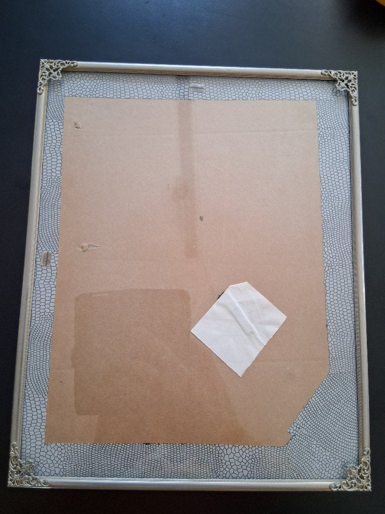 Fotolijst groot formaat mooie hoekjes *eureka*, Antiek en Kunst, Ophalen of Verzenden