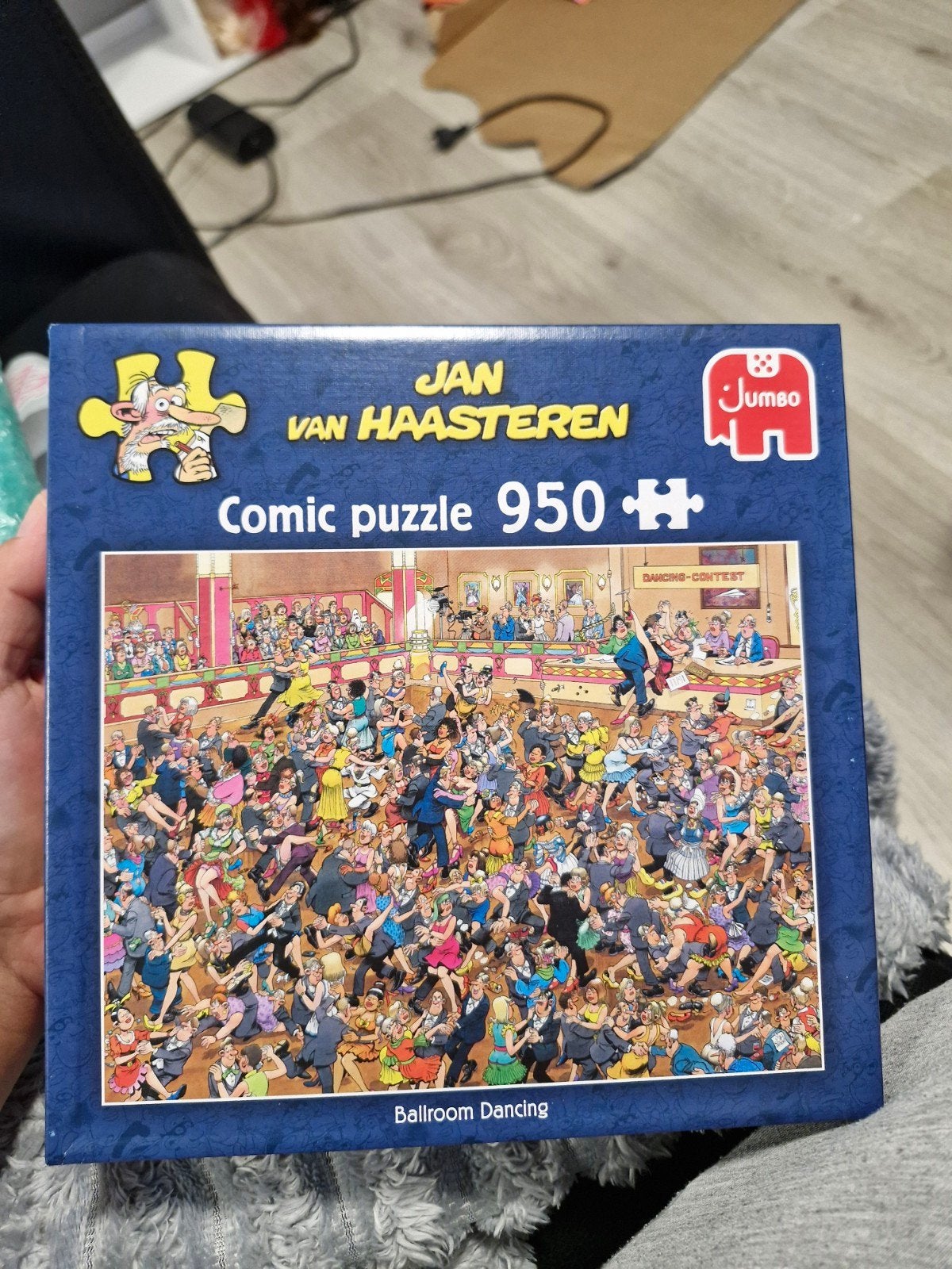 Jan van Haasteren Comic Puzzel  Ballroom Dancing 950 stukjes, Hobby en Vrije tijd, Ophalen of Verzenden, 500 t/m 1500 stukjes