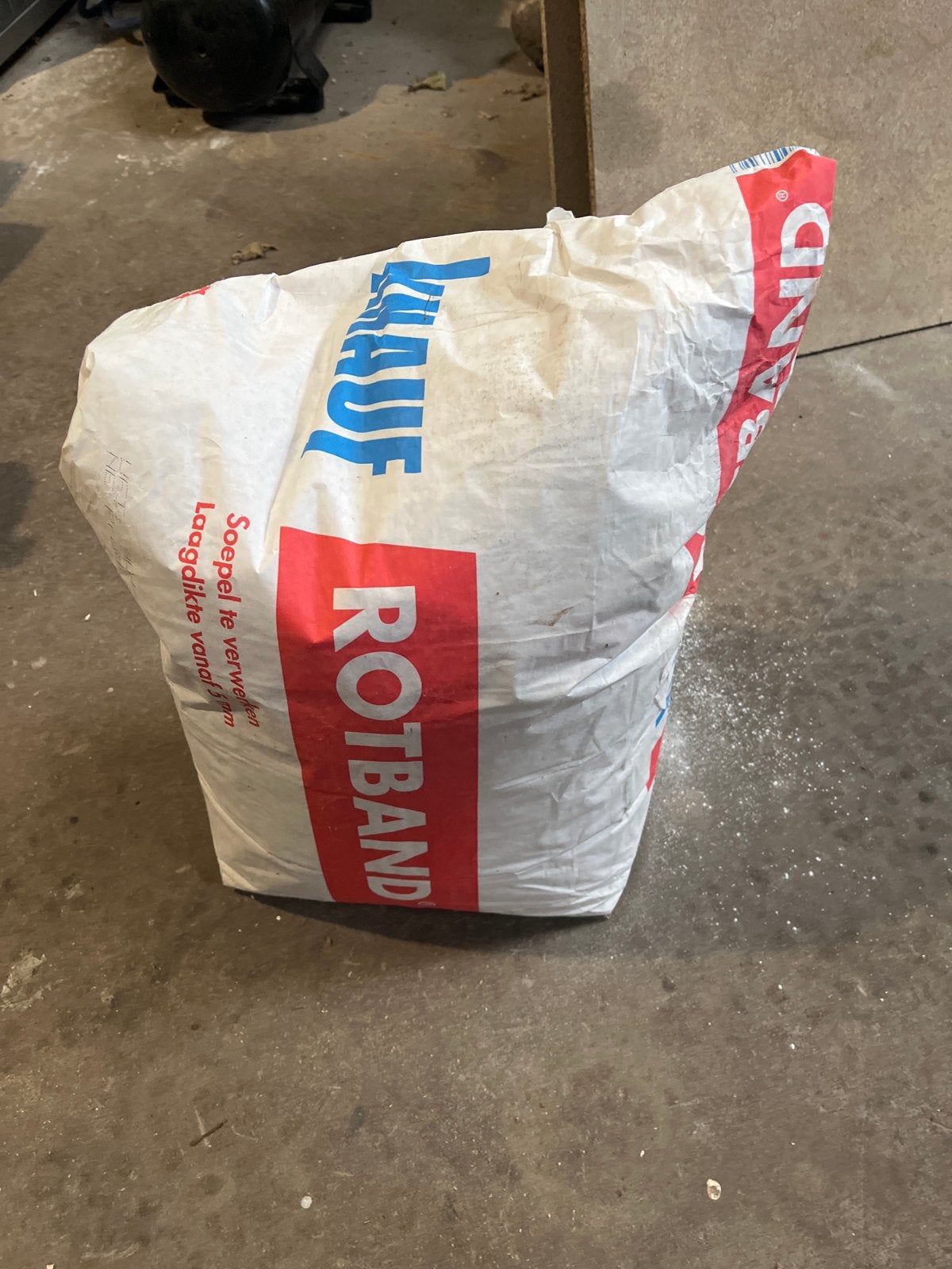 Knauf Rotband Stucgips - deel van zak, Ophalen, Gebruikt
