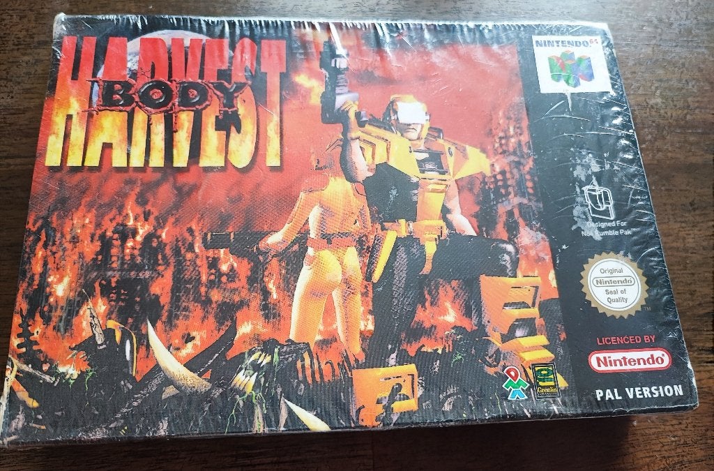 N64 Body Harvest Sealed, 1 speler, Ophalen of Verzenden, Nieuw, Vanaf 3 jaar