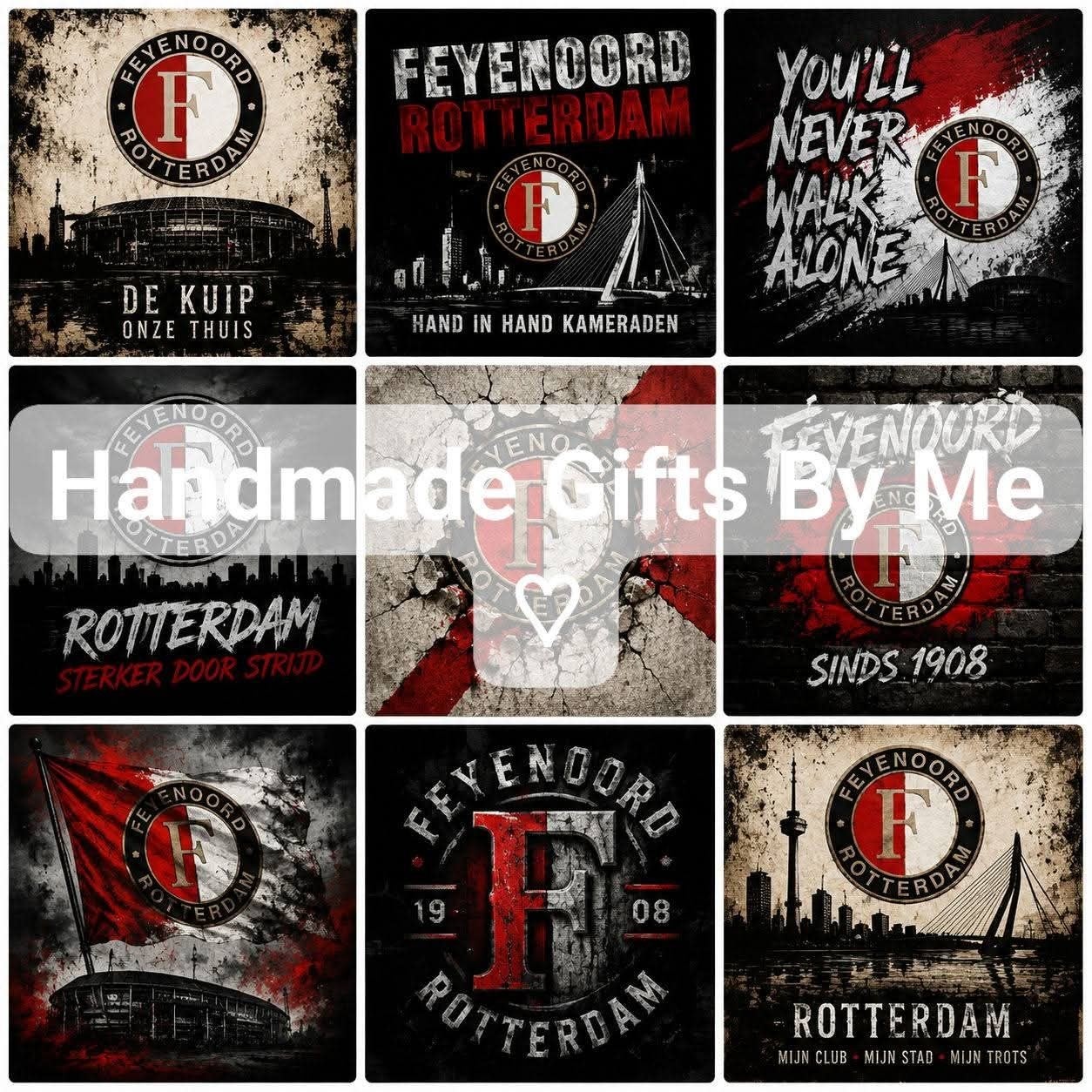 ️ **Stoere Feyenoord & Rotterdam Tegels!**, Huis en Inrichting, Ophalen, 15 cm, Tegeltje, Nieuw