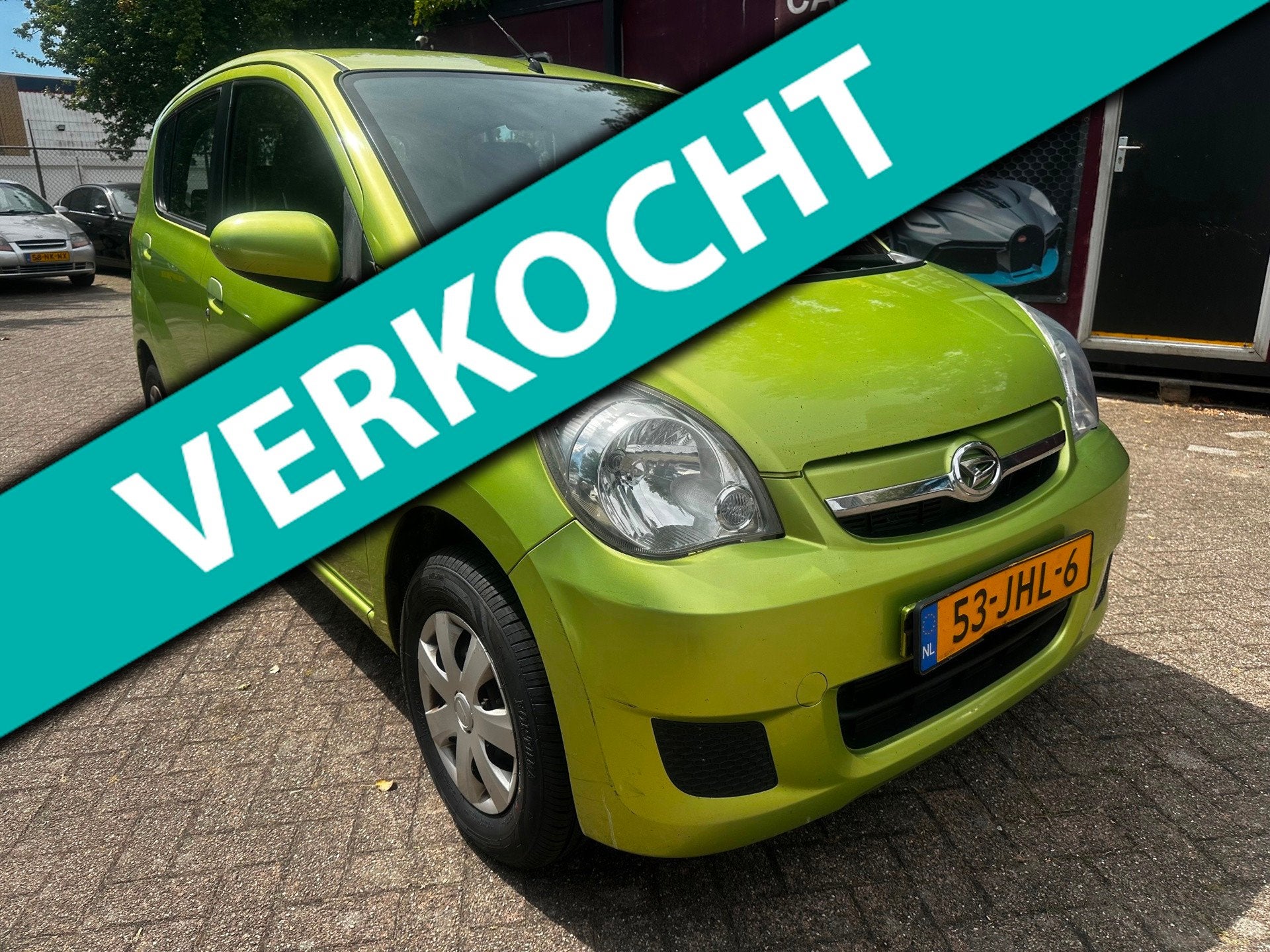 Daihatsu Cuore 1.0 Class Airco,cruise control,ele ramen, Voorwielaandrijving, 18 €/maand, 4 stoelen, Cuore