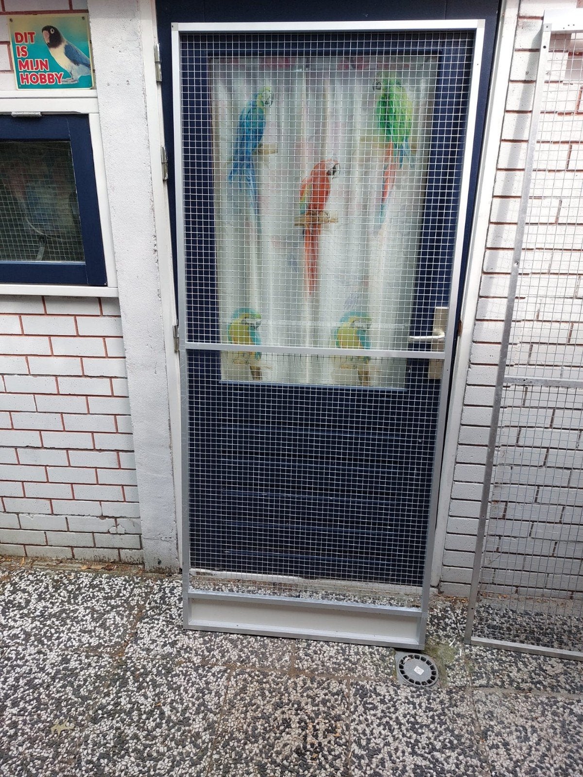 6x voillaire panelen, Ophalen, Aluminium, Volière