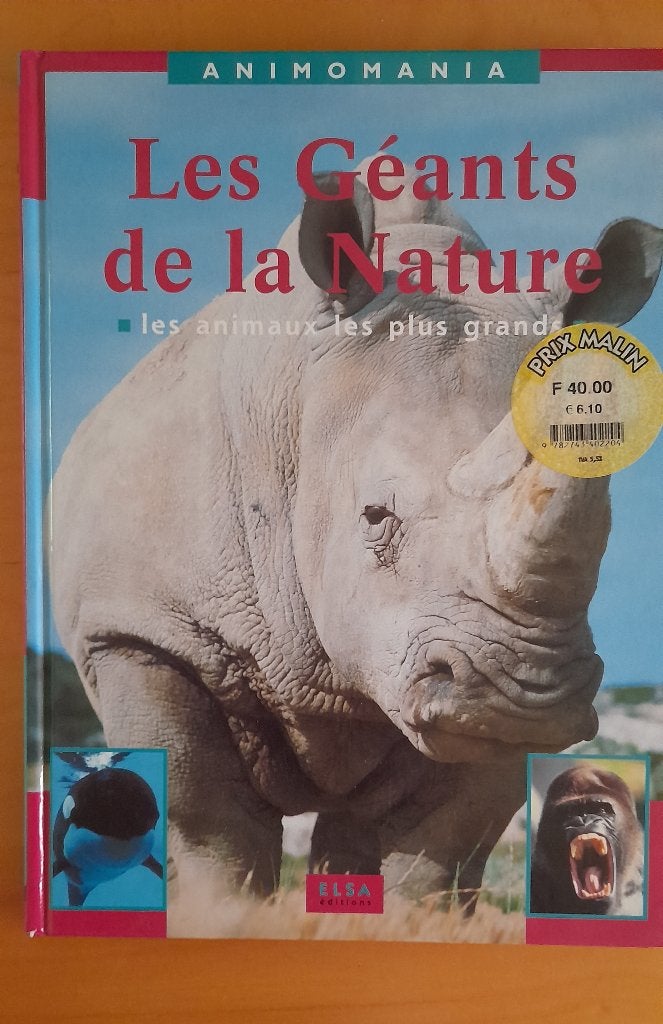 Animomania - Les Géants de la Nature, Ophalen of Verzenden, Gelezen, Non-fictie