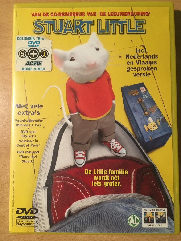 DVD Stuart Little, Alle leeftijden, Ophalen of Verzenden, Zo goed als nieuw