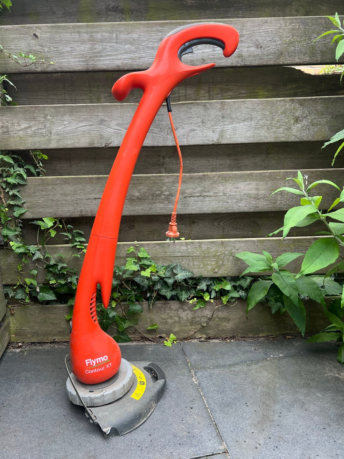 Flymo Contour XT Elektrische Grastrimmer, Tuin en Terras, Grastrimmers, Ophalen, Gebruikt, 30 tot 50 cm, Elektrisch