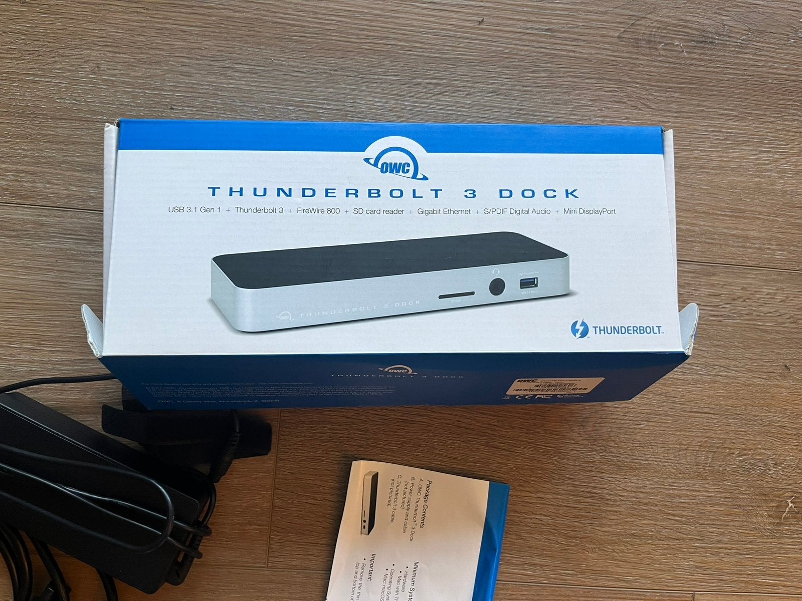 OWC Thunderbolt 3 Dock 13 aansluitingen, Ophalen of Verzenden, Zo goed als nieuw