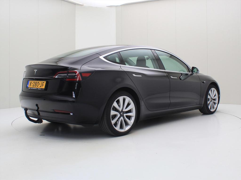 Tesla Model 3 Standard RWD Plus [ LFP ACCU+TREKHAAK+AUTOPILO, Automaat, Achterwielaandrijving, Gebruikt, Zwart