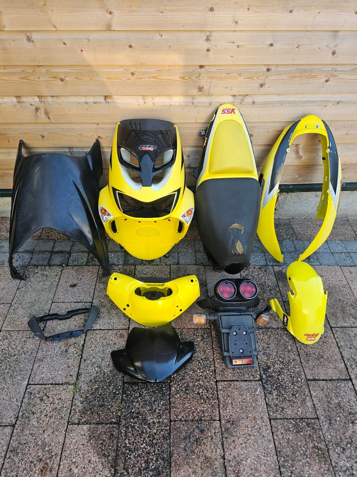 Aprillia SR Kappenset / Kappen Met Zadel Compleet ! !, Ophalen, Gebruikt, Kap, Aprilia