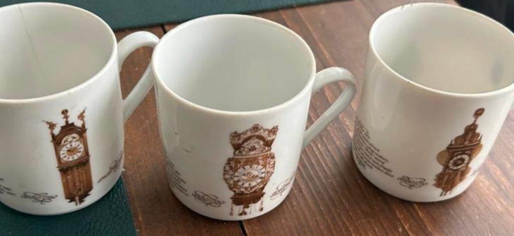 3 kopjes Mitterteich Porzellan Bavarian Expresso Tea Cup, Ophalen of Verzenden