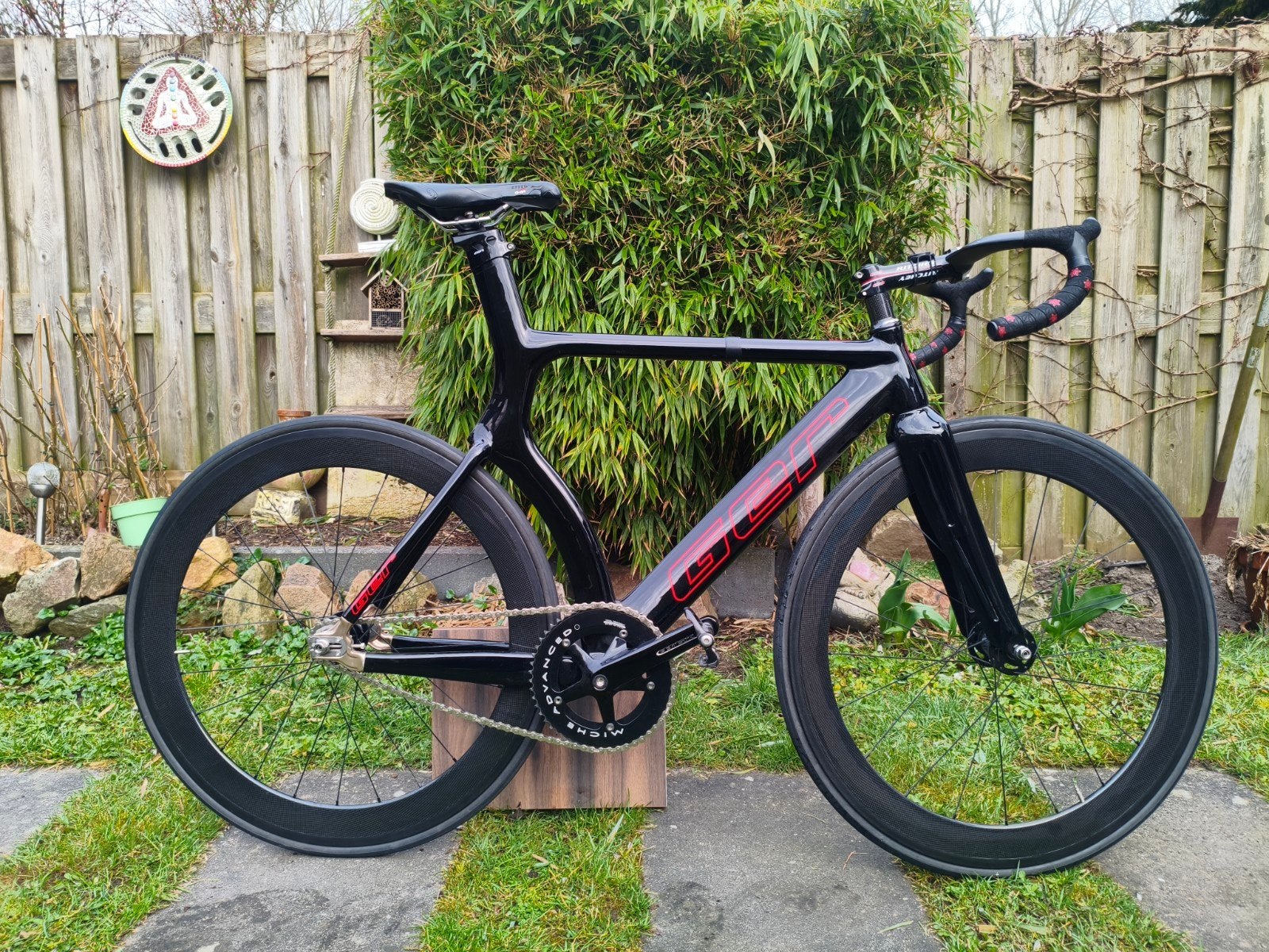 Ger carboon Baanfiets, Fietsen en Brommers, Ophalen of Verzenden, Meer dan 20 versnellingen, Overige merken