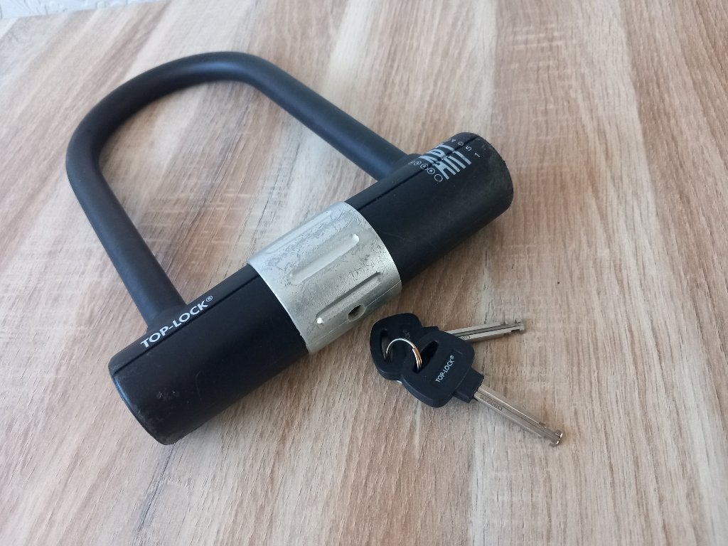 Scooter / Motor beugelslot  ART4, Motoren, Ophalen, Zo goed als nieuw
