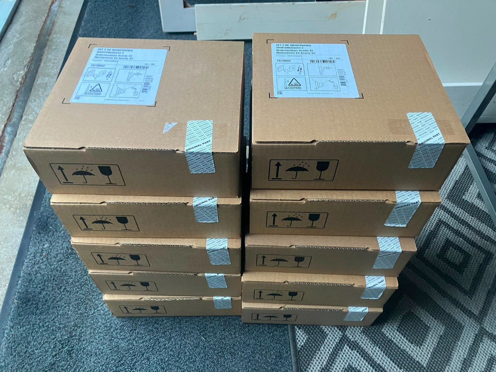 10x Remeha revisie/onderhoudsset 2 Avanta na 2006, 30 tot 80 cm, Cv-ketel of Combi-ketel, Nieuw, Minder dan 60 cm