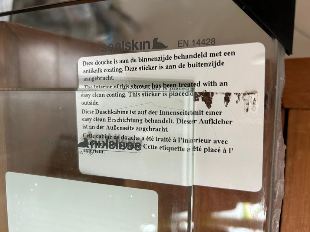 Sealskin IM douchecabine gratis ophalen, Doe-het-zelf en Verbouw, Sanitair, Ophalen, Douche