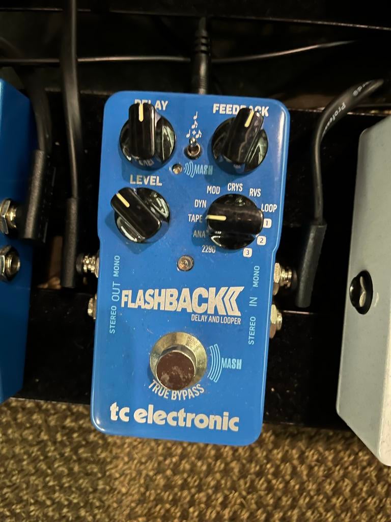 TC Electronic Flashback 2 Delay & Looper Pedaal, Muziek en Instrumenten, Effecten, Verzenden, Zo goed als nieuw, Delay of Echo