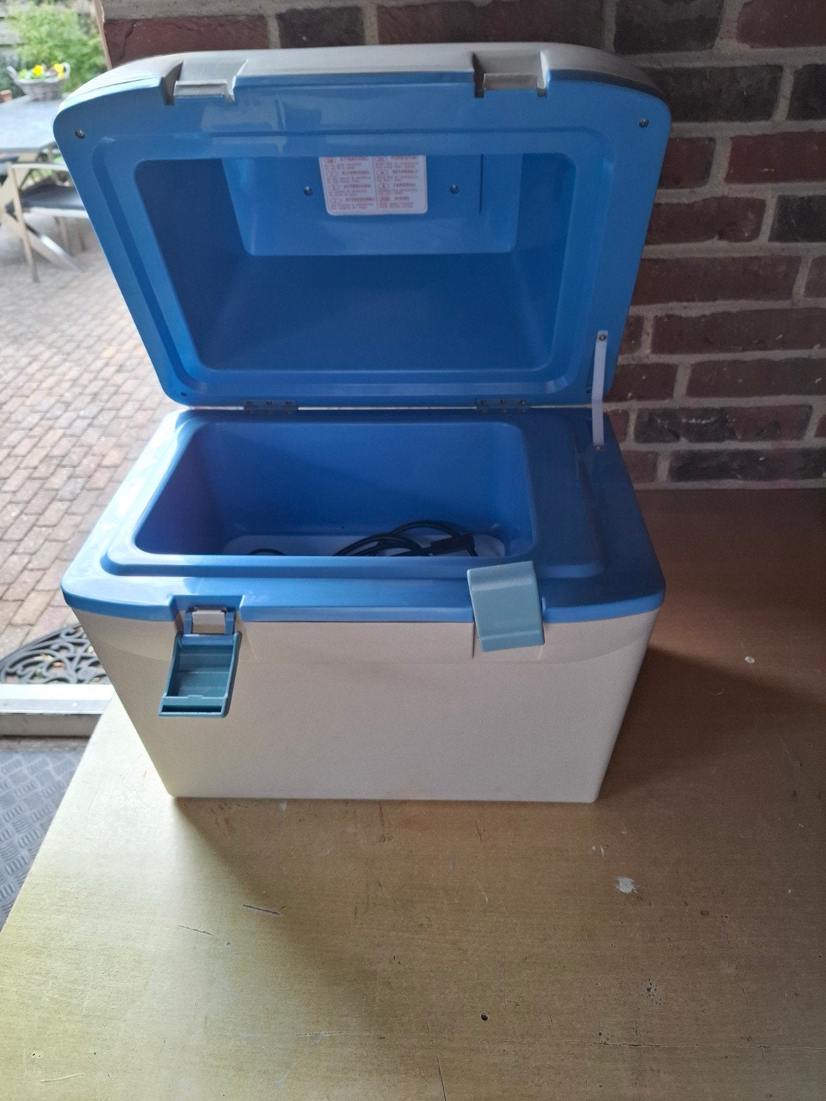 Elektrische Koelbox 20L met Transformator LBB1-18, Caravans en Kamperen, Ophalen, Zo goed als nieuw, Koelbox, Elektrisch