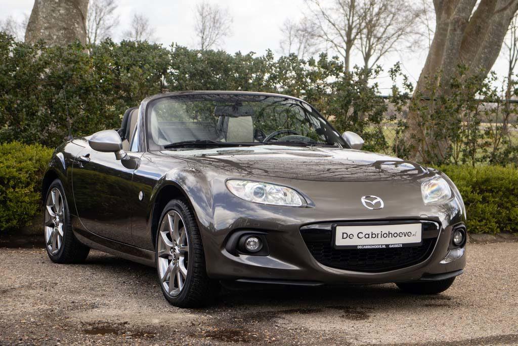 Mazda MX-5 Roadster Coupé NC 1.8l Titanium Flash Mica - Sen, Auto's, Mazda, Parkeersensor, Achterwielaandrijving, Gebruikt, Beige