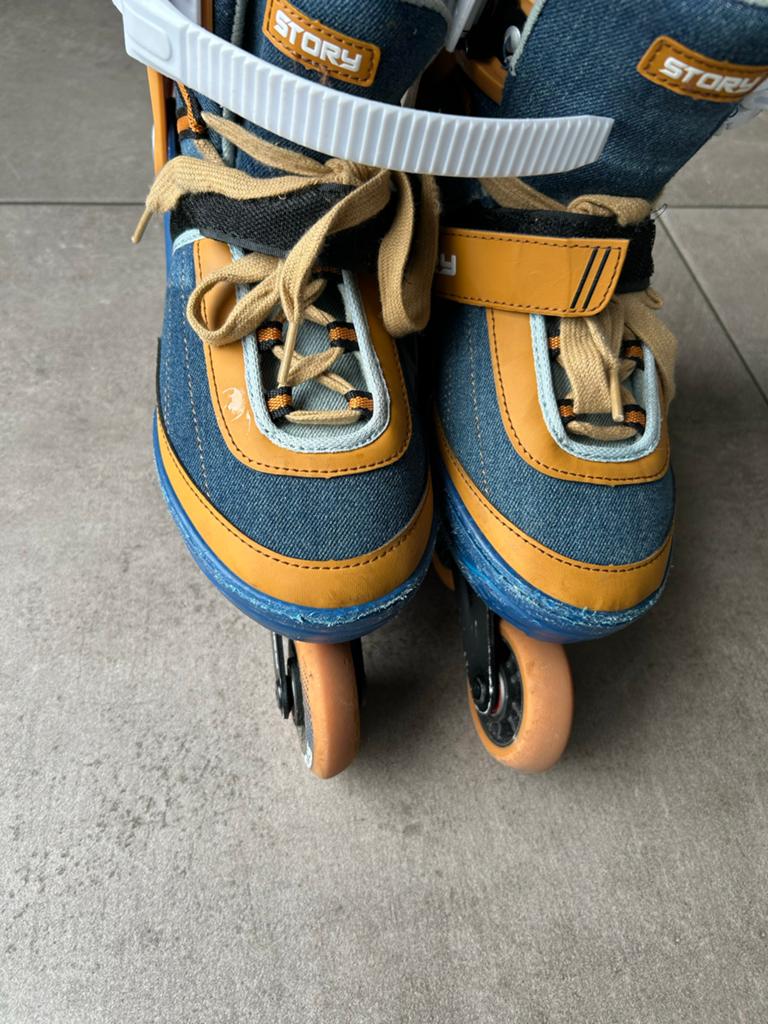 Story Thunder Verstelbare Inline Skates - maat 35-38, Kinderen, Inline skates 4 wielen, Ophalen, Overige merken