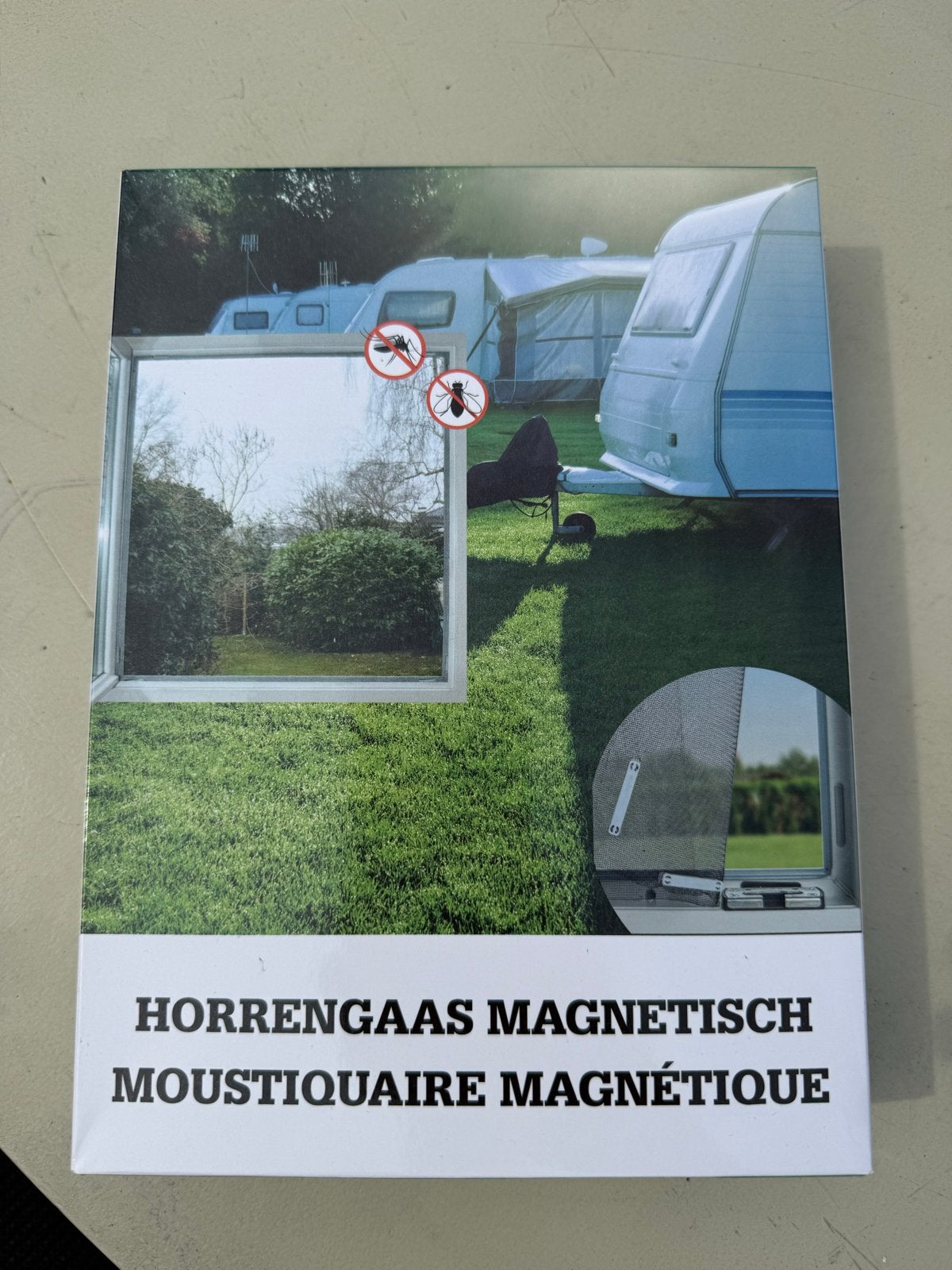 Magnetisch Horrengaas (7 stuks) - 130x150cm, Caravans en Kamperen, Ophalen of Verzenden, Nieuw