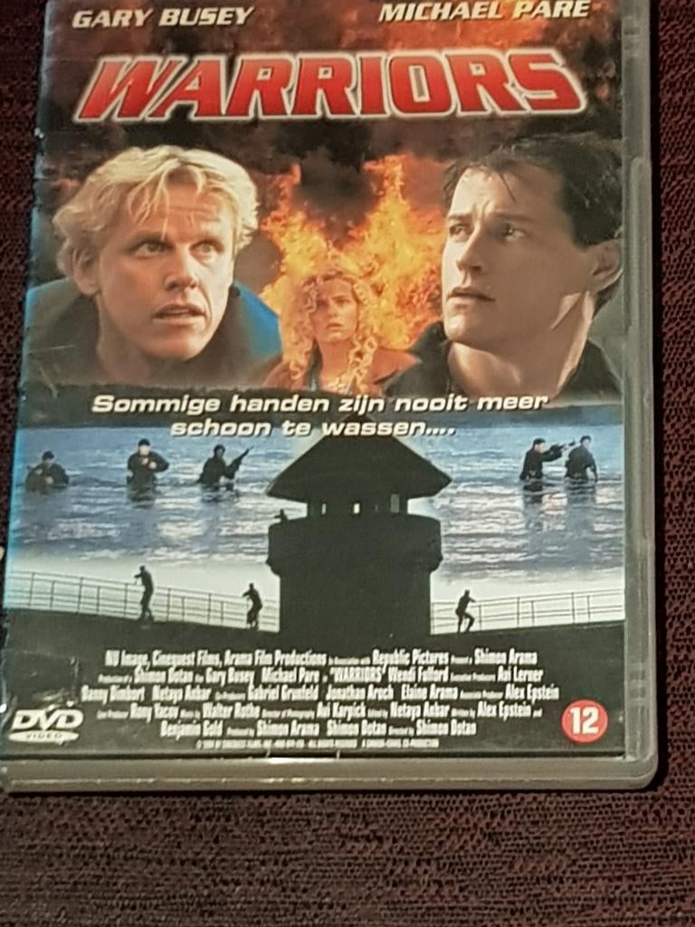 WARRIORS DVD, Cd's en Dvd's, Vanaf 12 jaar, Ophalen of Verzenden, Gebruikt, Actiethriller