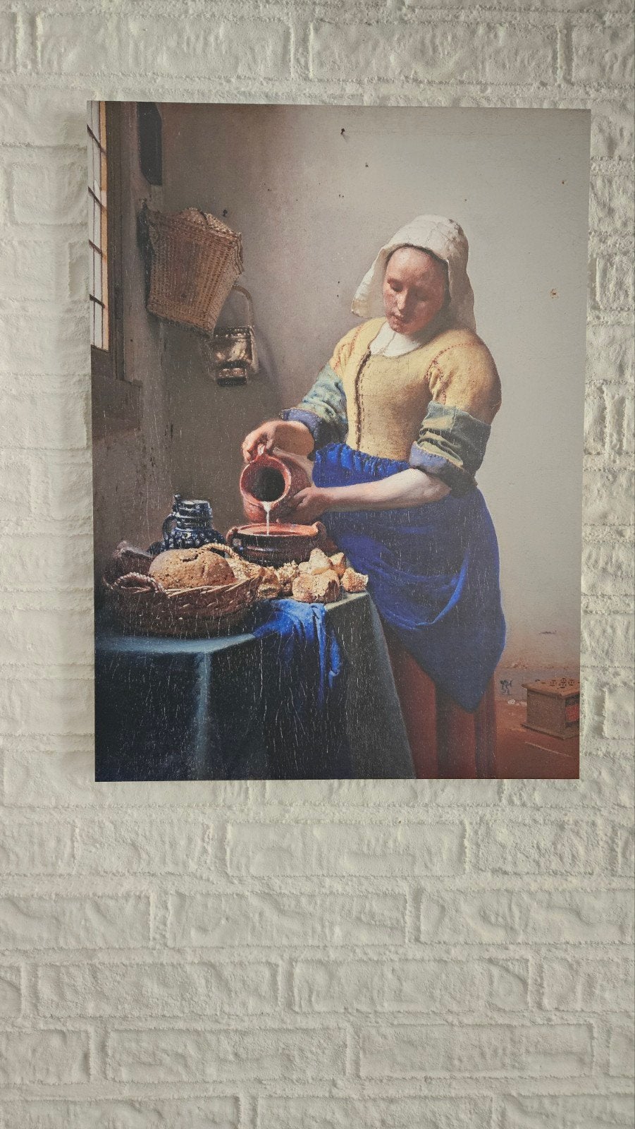 Melkmeisje, Ophalen of Verzenden, Nieuw, Minder dan 50 cm, Schilderij