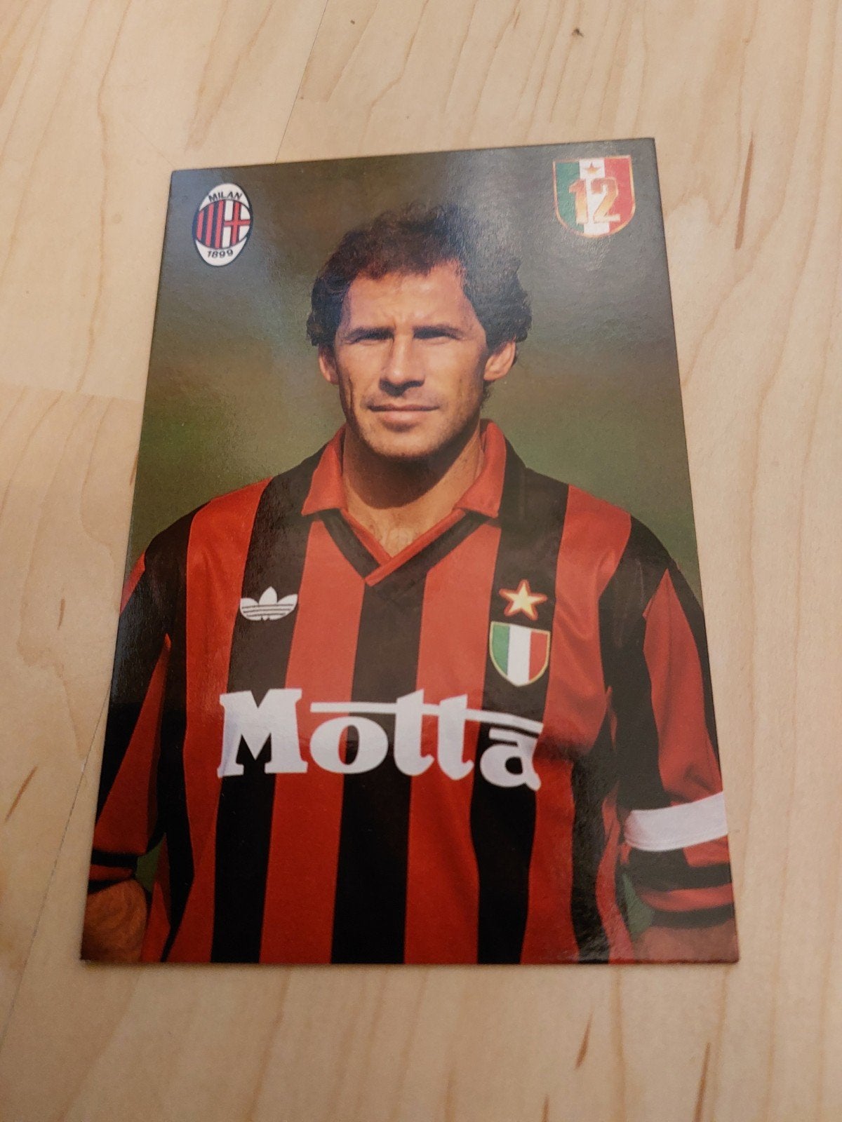 ac milan spelerskaart baresi jaren 90, Ophalen of Verzenden, Zo goed als nieuw, Buitenlandse clubs, Spelerskaart