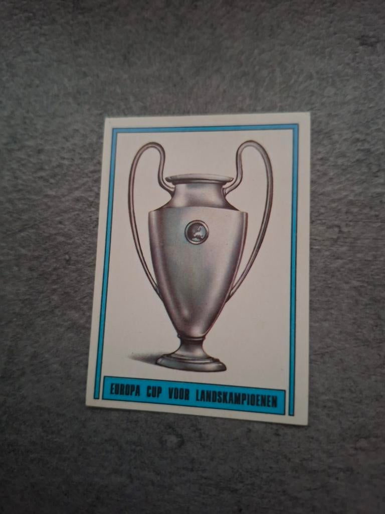 Panini sticker Voetbal 78. Beker Europa Cup 1., Verzenden, Zo goed als nieuw, Sticker