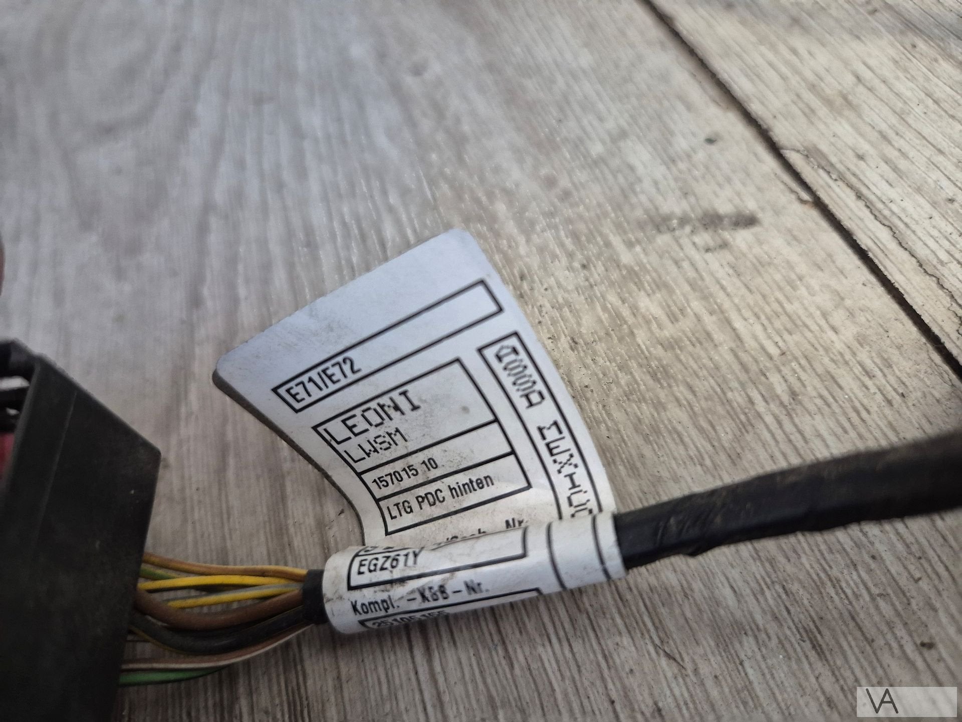 BMW X6 e71 2008 - 2013 set van 6x pdc sensor en kabel €50, Gebruikt, -, -, Ophalen of Verzenden