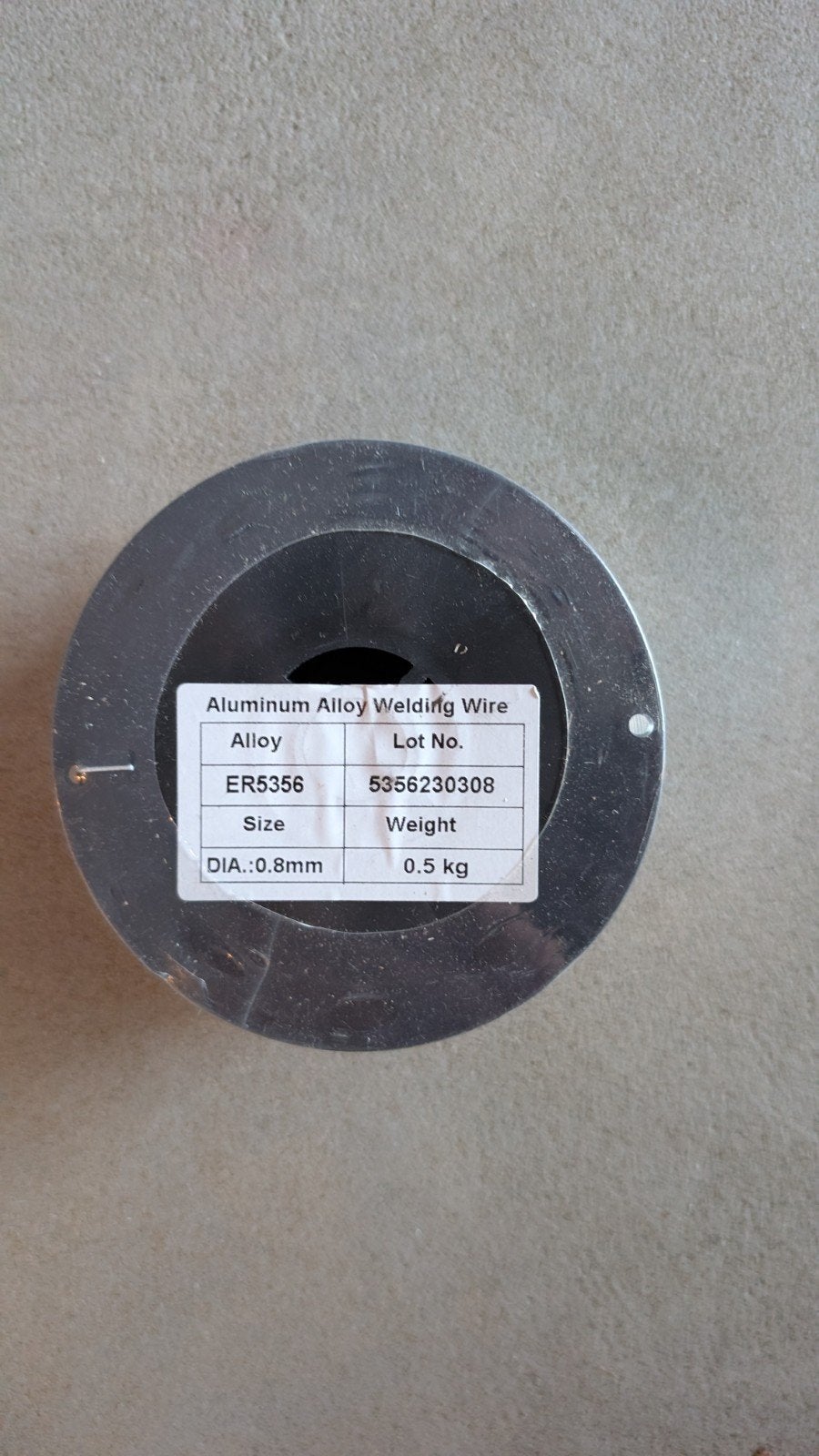 nieuw 2 rollen 0.8 aluminium lasdraad, Ophalen of Verzenden, Nieuw, Co2