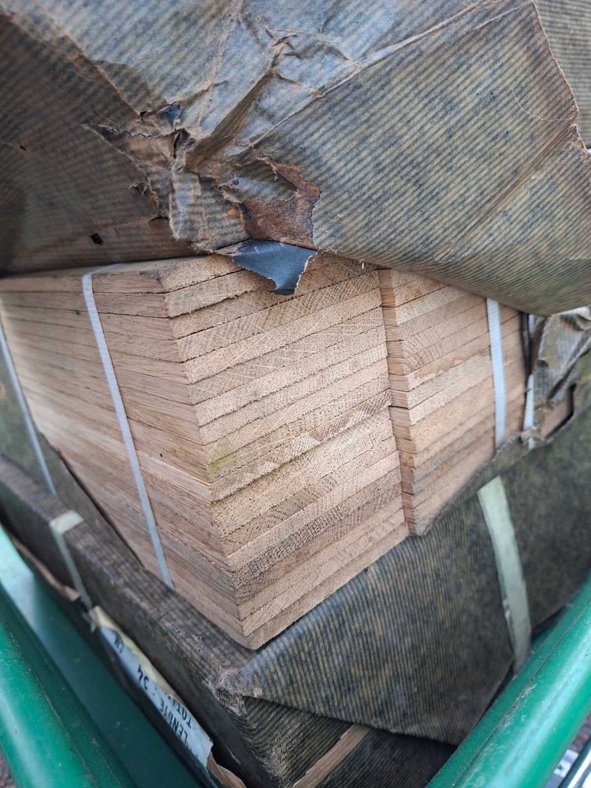 Eiken planken - voor vloer/ visgraad., Ophalen, Minder dan 25 mm, Eiken, Zo goed als nieuw