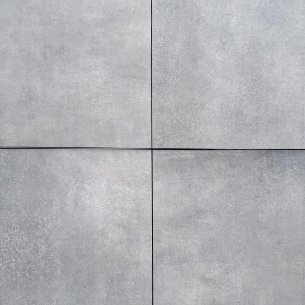 CeramicPlus 60x60x4cm Grey! Nu voor €47,95 p/m2, Tuin en Terras, Tegels en Klinkers, Ophalen, Keramiek, Nieuw, 10 m² of meer