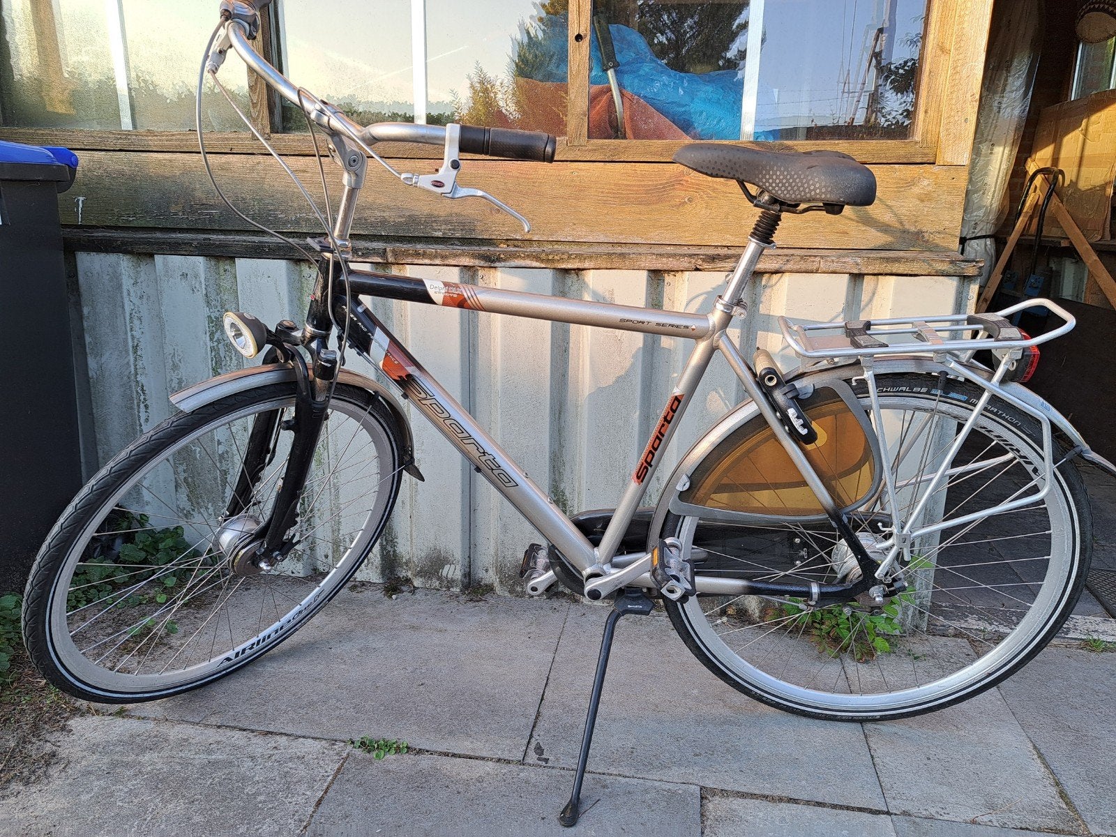 Herenfiets 55 cm, Ophalen, Sparta, Gebruikt, Versnellingen