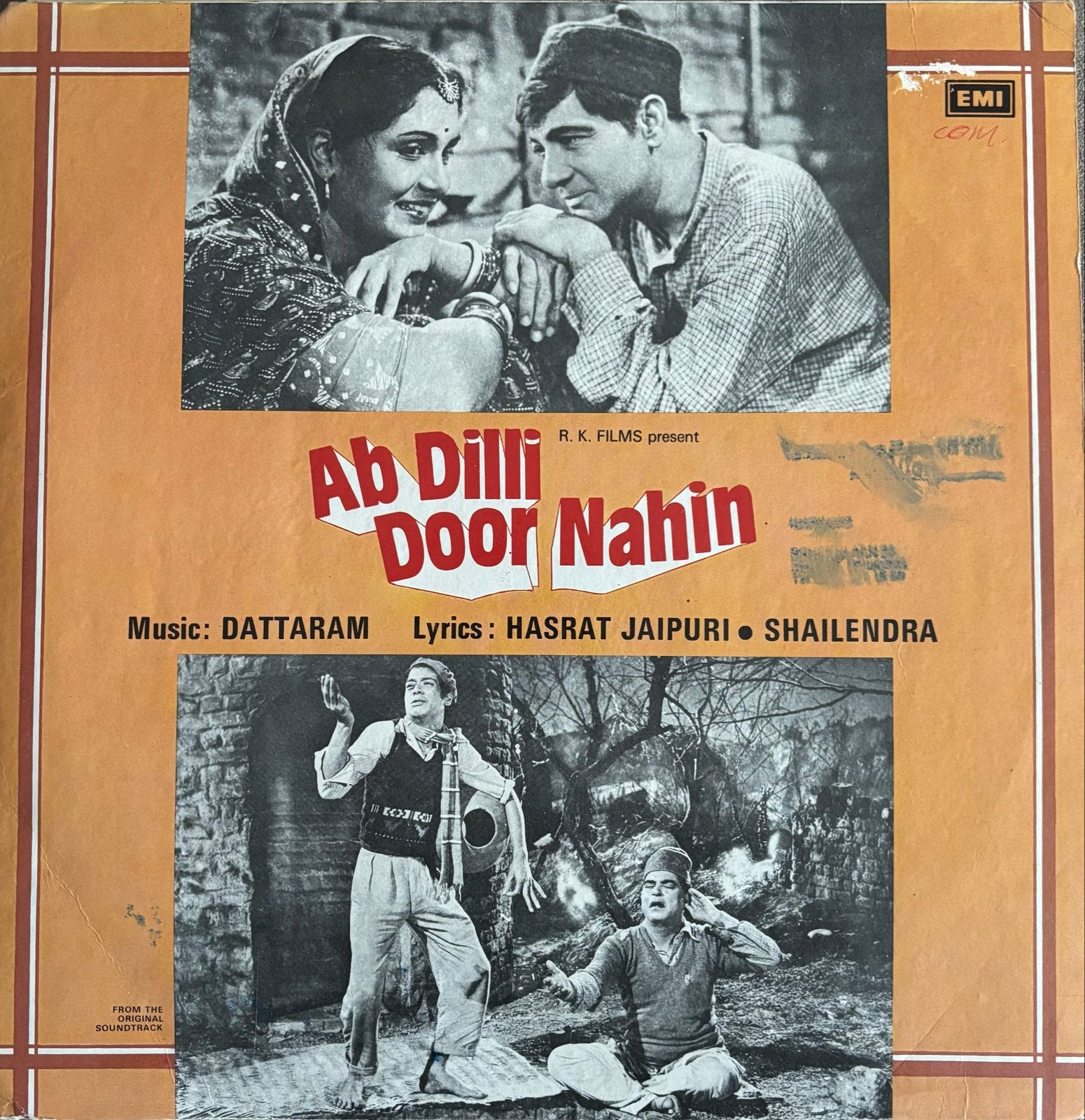 Ab Dilli Door Nahin Soundtrack LP - Bollywood Filmmuziek, Cd's en Dvd's, Verzenden, Gebruikt, 12 inch, LP