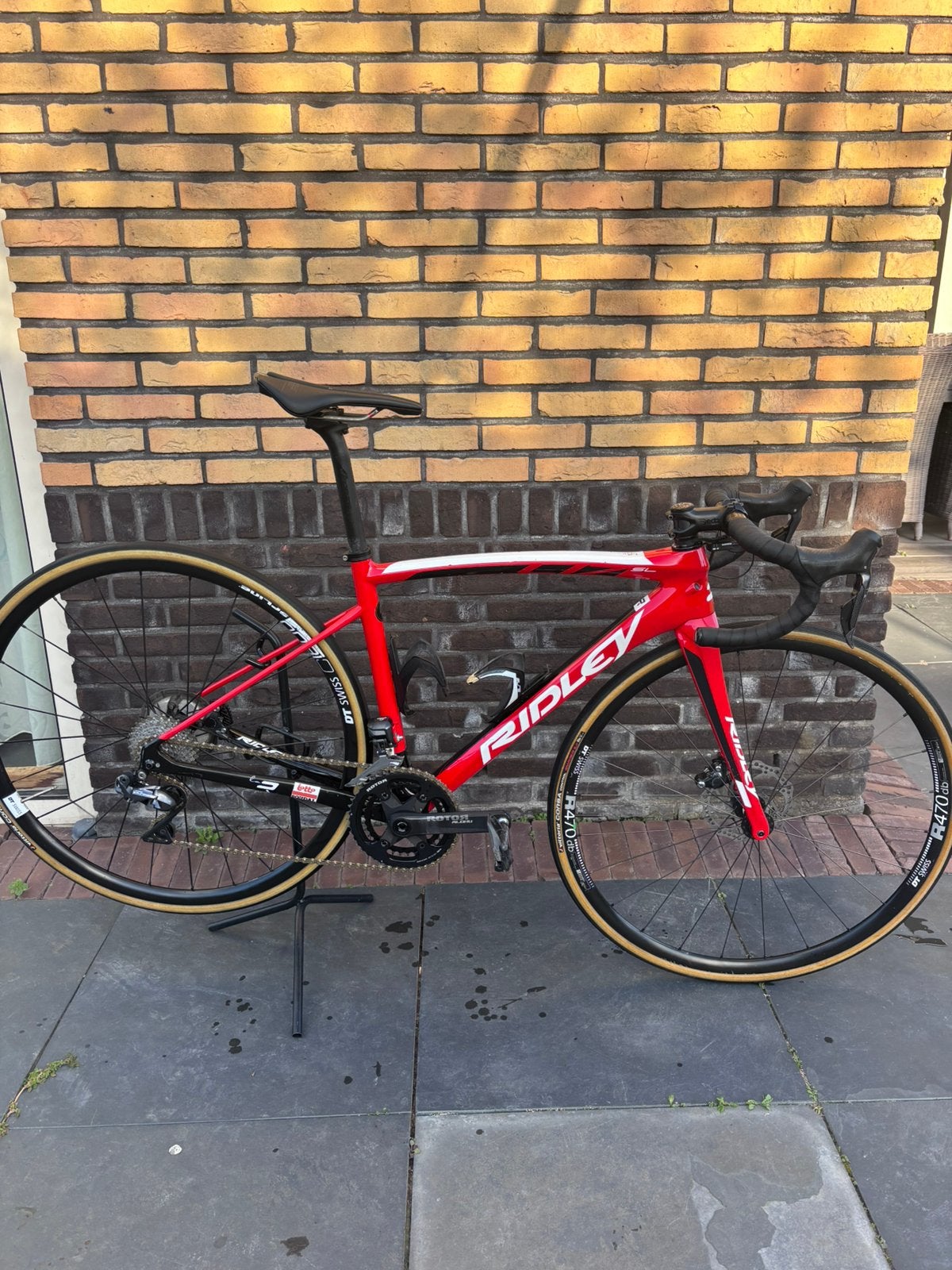 Ridley fenix ultegra di2 team edition, Carbon, 49 tot 53 cm, Zo goed als nieuw, Meer dan 20 versnellingen