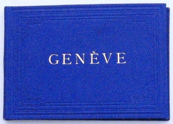 Genève [c. 1890-1900] Leporello 15 ill. Zwitserland Schweiz, Antiek en Kunst, Ophalen of Verzenden
