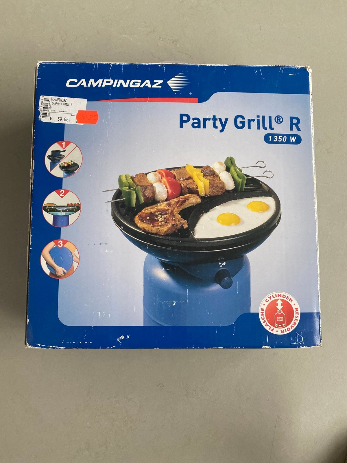 Grill voor op de camping, Campingaz, Ophalen, Zo goed als nieuw