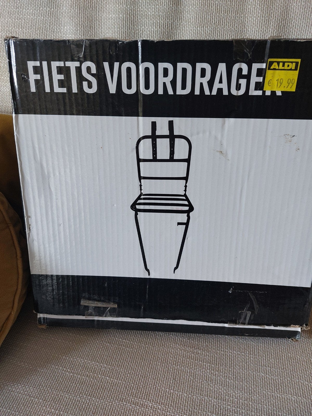 Nieuwe fiets voordrager van Aldi, Fietsen en Brommers, Fietsaccessoires | Bagagedragers, Ophalen of Verzenden, Nieuw