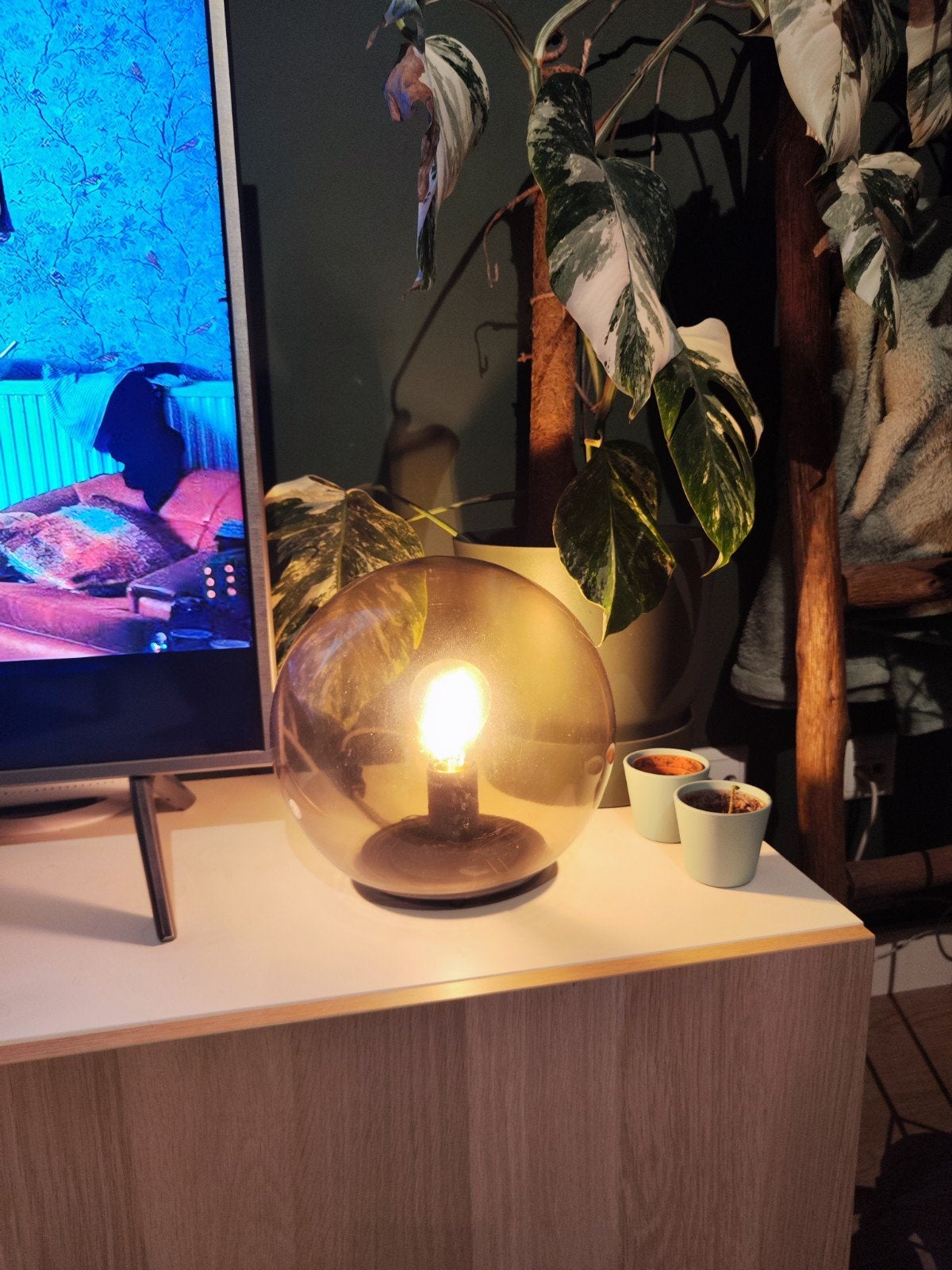 IKEA FADO Tafellamp, Ophalen, E27 (groot), Grijs, IKEA