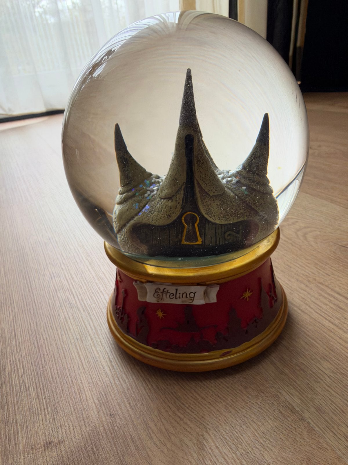 Luville Efteling Sneeuwbol met Huis van de Vijf Zintuigen, Ophalen of Verzenden, Zo goed als nieuw, Gebruiksvoorwerp