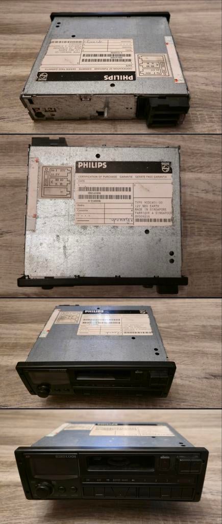 Autoradio Radio Cassette Philips 90DC401/ Philips 90DC401/00, Ophalen of Verzenden, Gebruikt