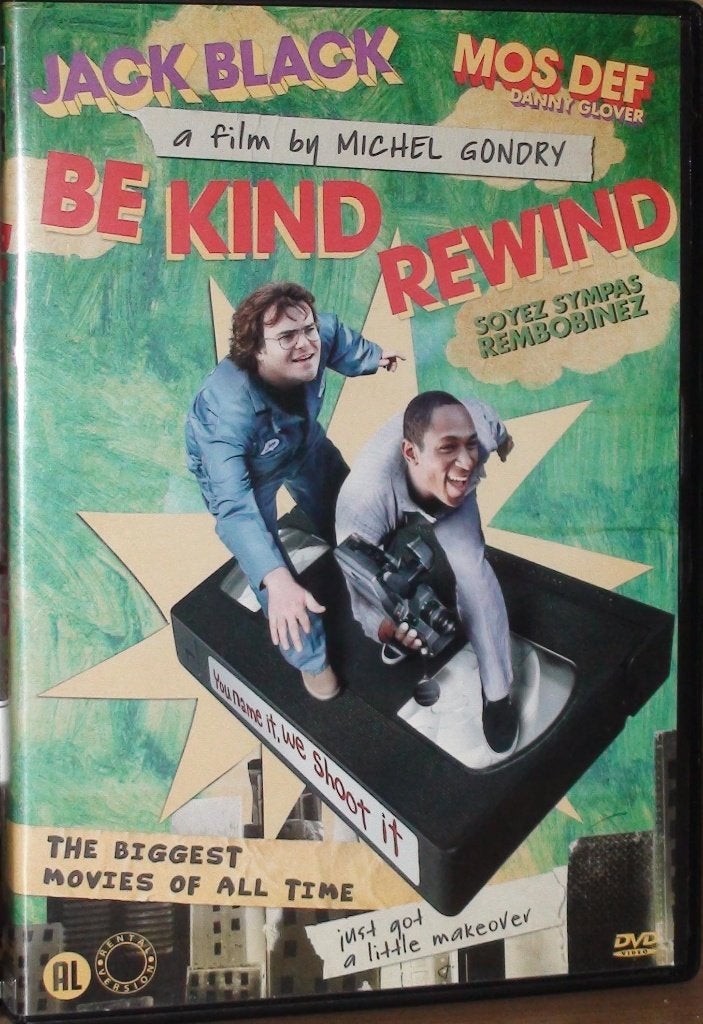 dvd be kind rewind, Alle leeftijden, Ophalen of Verzenden, Zo goed als nieuw