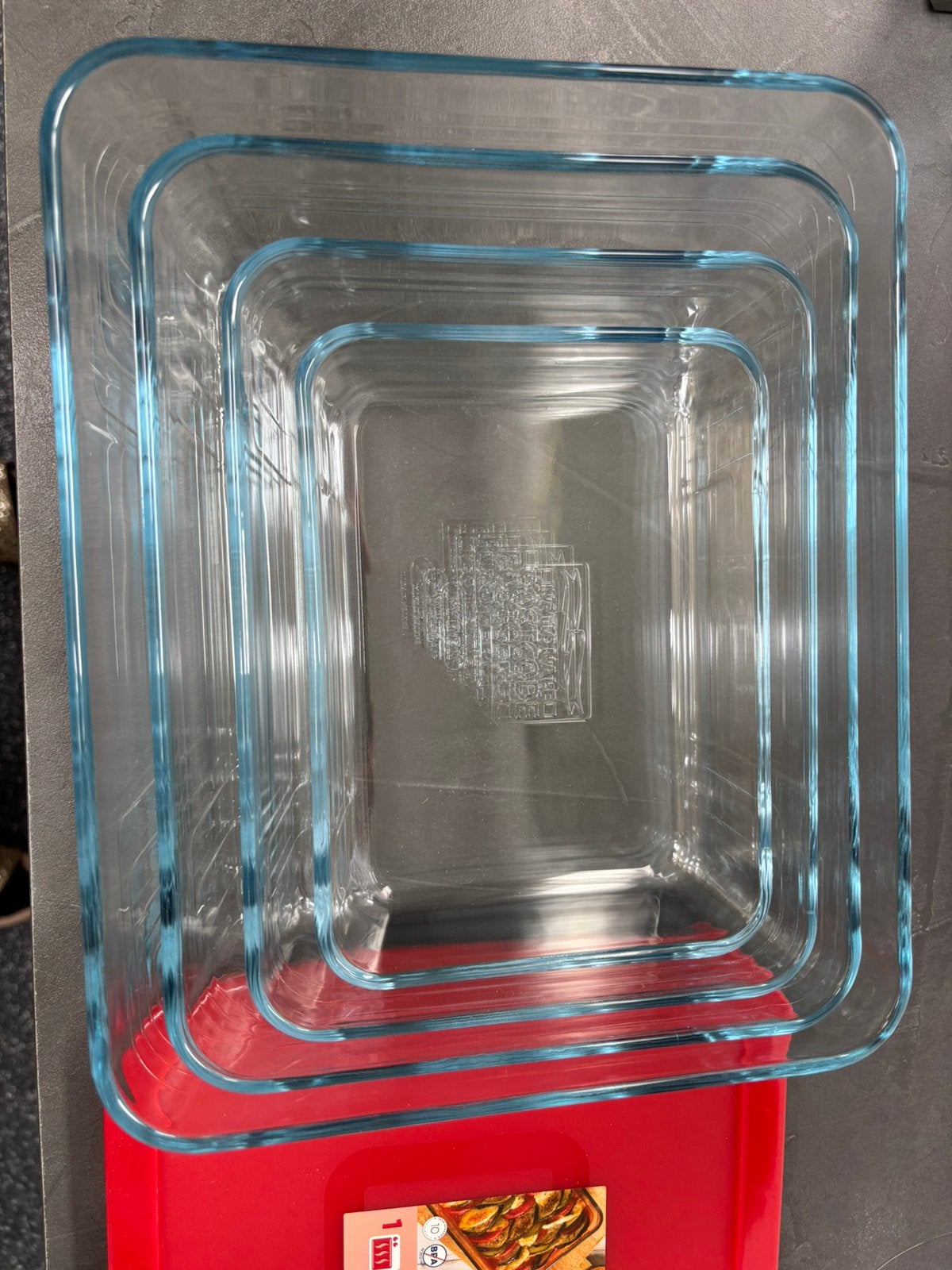 Nieuwe set ovenschalen, Verzenden, Nieuw, Overige merken, Glas