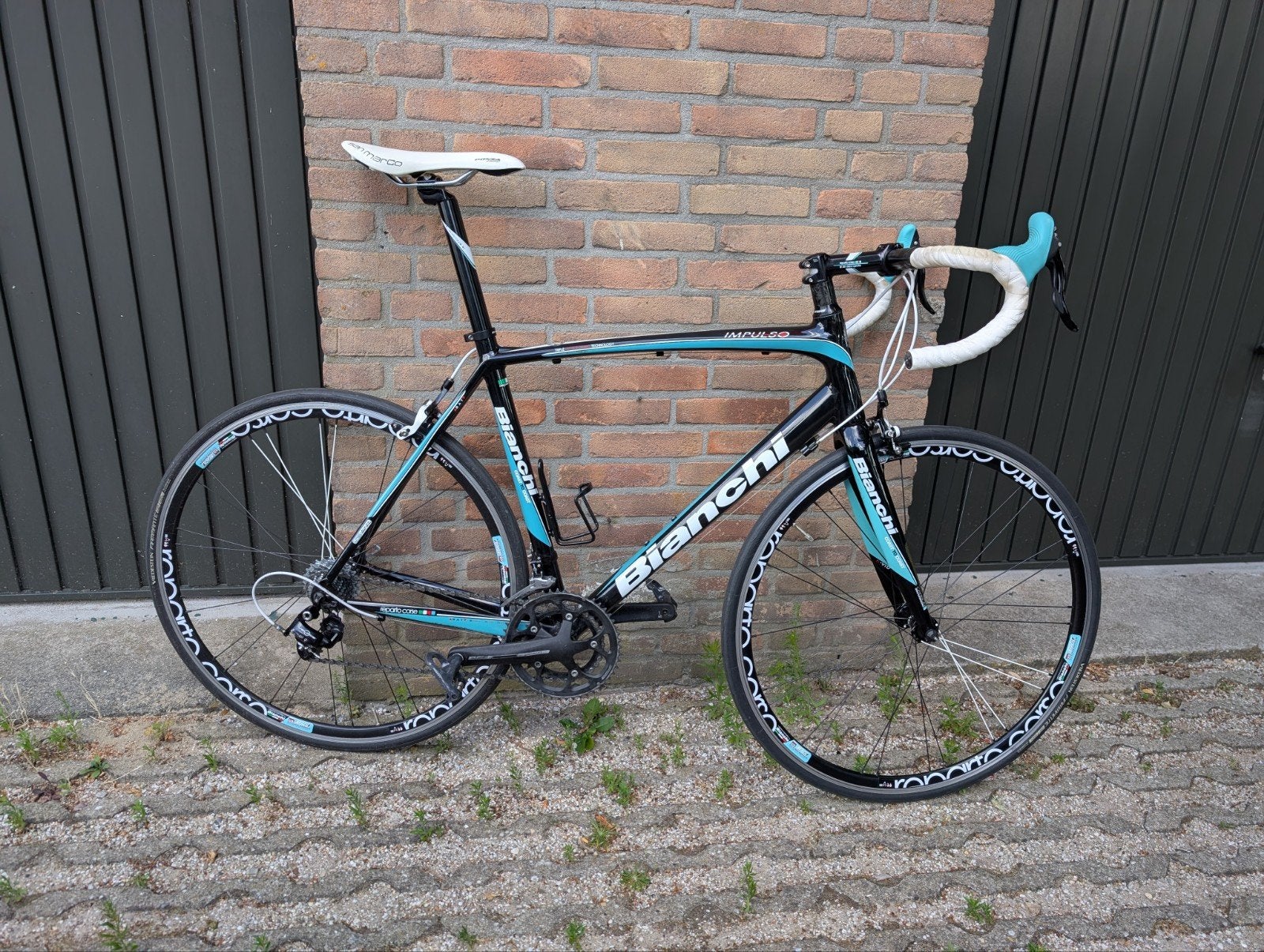 Bianchi Impulso racefiets Campagnolo Veloce, 28 inch, Gebruikt, Aluminium, 15 tot 20 versnellingen